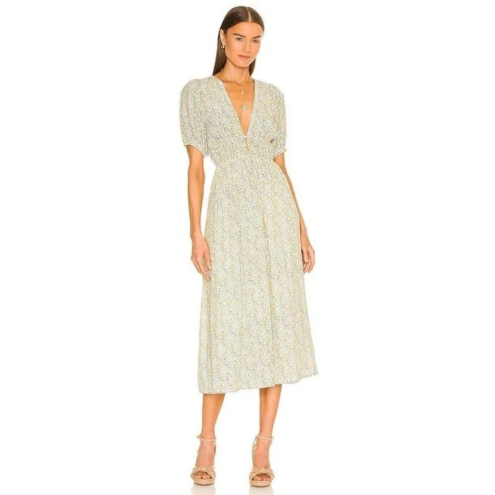 Faithful the brand Patrinico Midi Dress size M